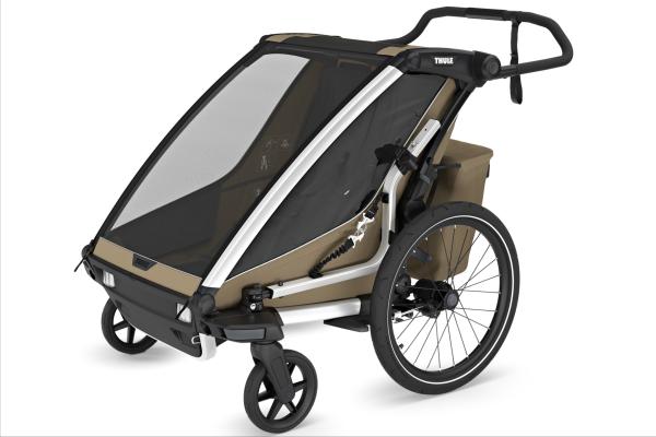 Anh&auml;nger Thule, CROSS Sport 2 G2 Khaki Double, fertig montiert, an Fahrzeug angepasst