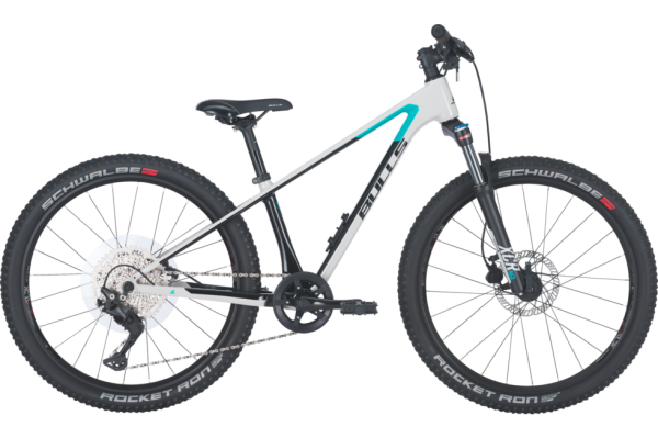 BULLS Tokee Ultra Lite 24 light grey/carbon/emerald green 24 Zoll 3XS Jugendliche - Unisex