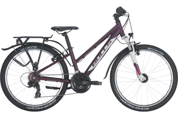 BULLS Tokee Street 24 18 Swiss dark purple matt 24 Zoll 3XS