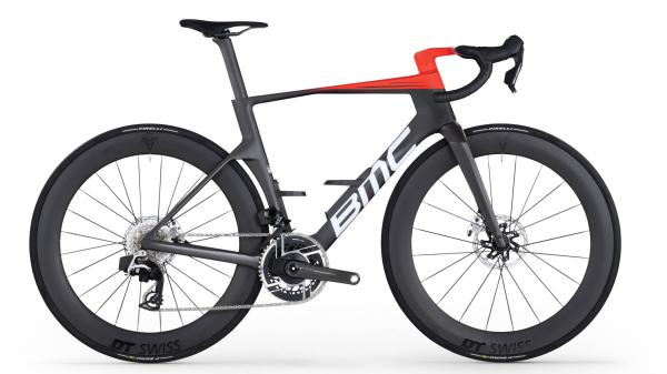 BMC Teammachine R 01 ONE Carbon / Neon Red 58