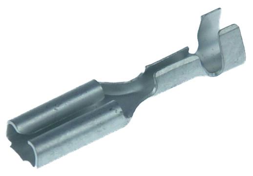 Flachsteckerh&uuml;lse &Oslash;0.5-1.0mm2 2.8/0.5mm unisoliert verzinnt 
