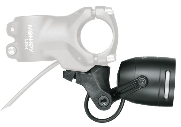 MonkeyLink Scheinwerfer Lumotec IQ-XS E 70 Lux Busch&M&uuml;ller schwarz  Produktbild 1