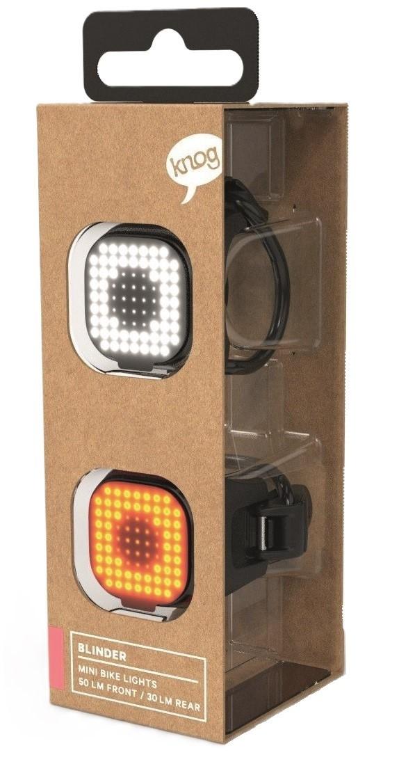 Knog Lichtset Blinder Mini Square black  Produktbild 3