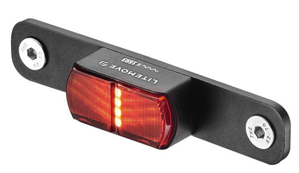 Litemove R&uuml;cklicht TS-RK E25 50mm f&uuml;r Gep&auml;cktr&auml;germontage  Produktbild 1