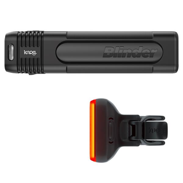 Knog Lichtset Blinder 900 & Blinder Square schwarz  Produktbild 1