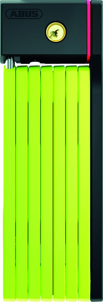 Abus Faltschloss uGrip Bordo Big 5700/100 mit Halter SH 5700/100 lime 
