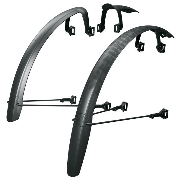 SKS Schutzblechgarnitur Speedrocker XL Kunststoff 28" 52mm schwarz 