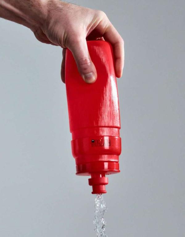 Elite Bidon Fly Tex 750 ml rot  Produktbild 1