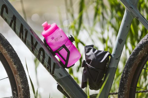 Elite Bidon Fly Tex 550 ml clear pink  Produktbild 2