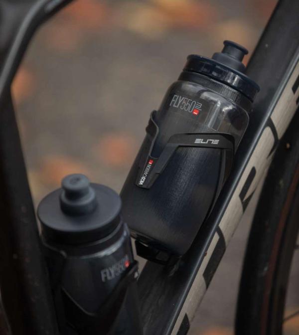 Elite Bidon Fly Tex 550 ml clear smoke  Produktbild 4