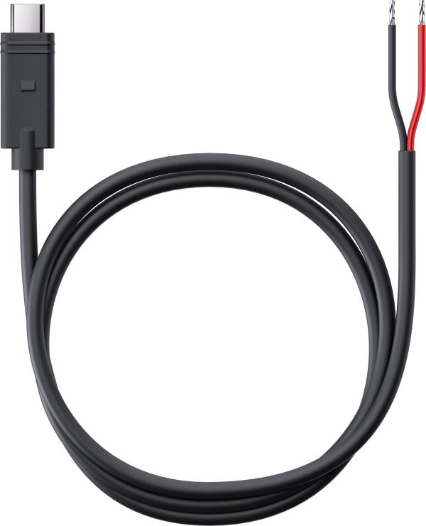SP Connect Ladekabel 12V DC SPC+ USB-C>open end 1500 mm schwarz  Produktbild 1