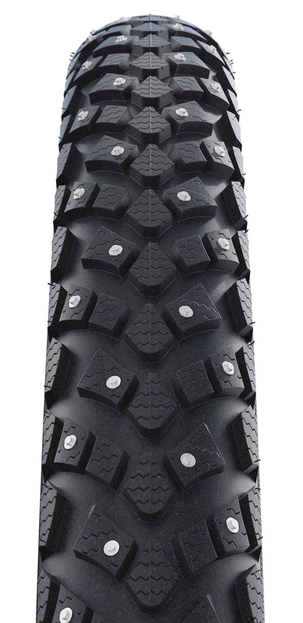 Schwalbe Pneu Marathon Winter Plus 700x40C Starr mit Reflexstreifen black  Produktbild 1