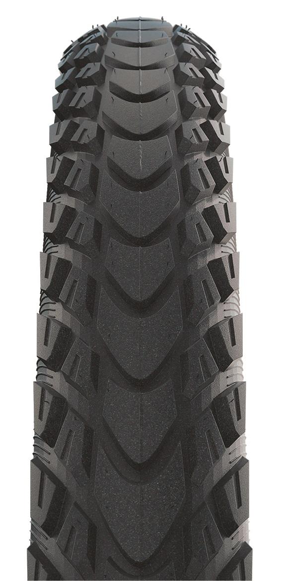 Schwalbe Pneu Marathon Mondial 700x35C Starr mit Reflexstreifen black  Produktbild 1