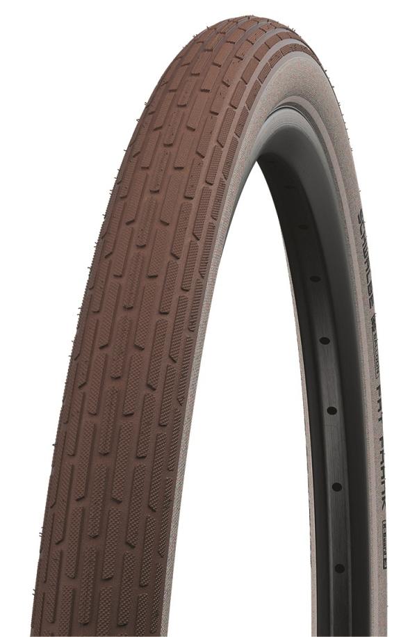 Schwalbe Pneu Fat Frank 28x2.00 Starr mit Reflexstreifen creme  Produktbild 1