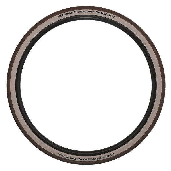 Schwalbe Pneu Fat Frank 28x2.00 Starr mit Reflexstreifen brown  Produktbild 4
