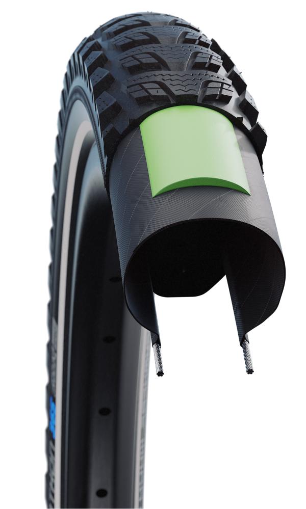 Schwalbe Pneu Marathon 365 26x2.00 starr mit Reflexstreifen black  Produktbild 1