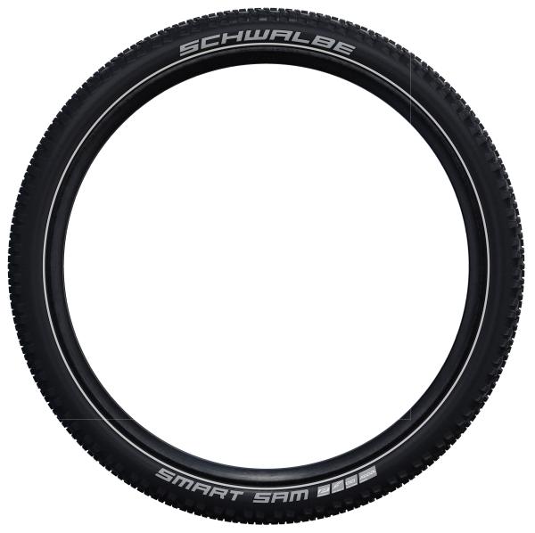 Schwalbe Pneu Smart Sam DD 27.5x2.60 Addix starr mit Reflexstreifen black  Produktbild 2