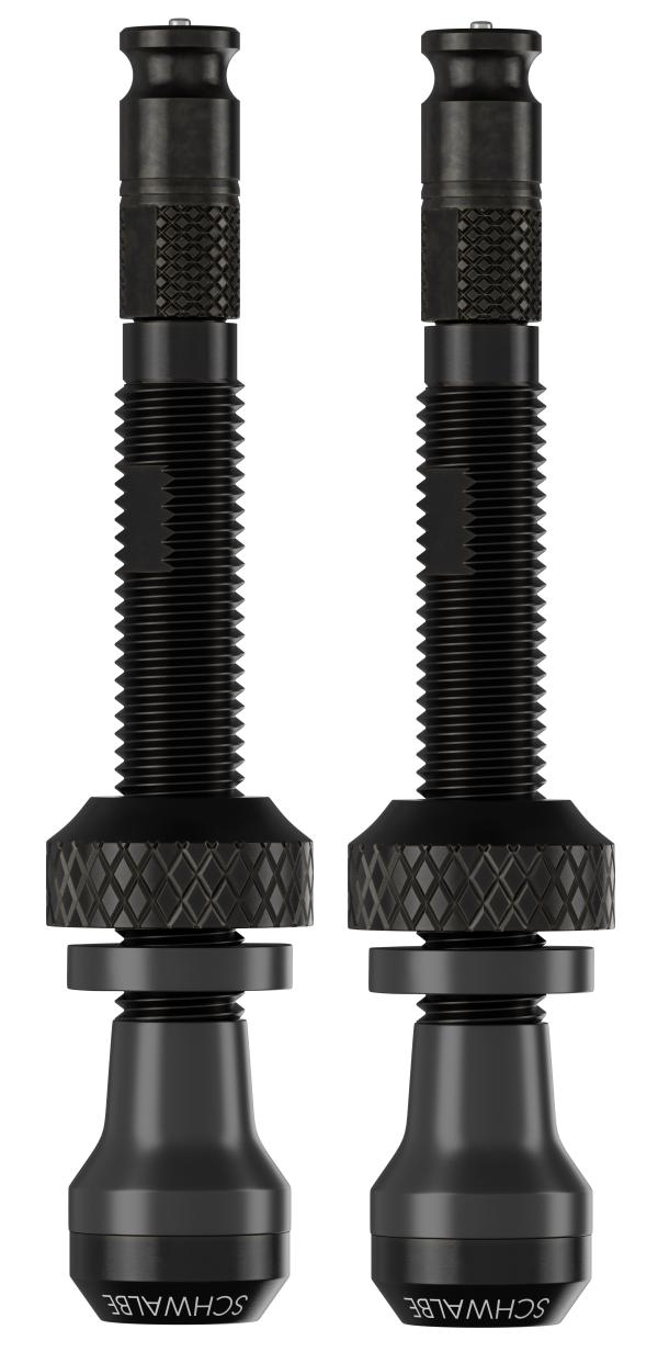 Schwalbe Tubeless Ventil Clik Valve 40 mm Set &agrave; 2 St&uuml;ck schwarz 