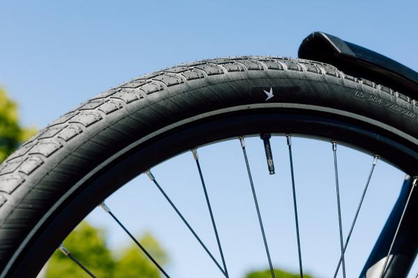 Schwalbe Pneu Motion Big Apple 28x2.15 Addix Green starr mit Reflexstreifen black  Produktbild 3
