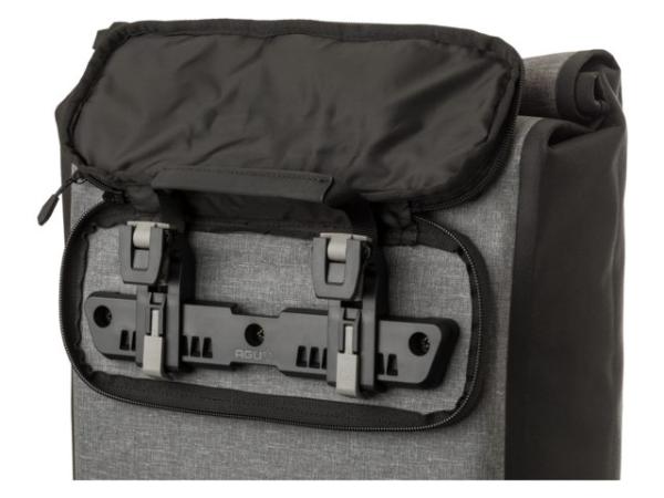 AGU Clean Single Bike Bag/Backpack SHELTER grey  Produktbild 2