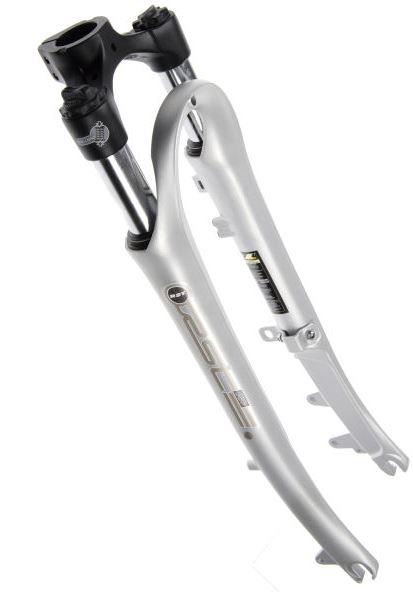 RST Federgabel Urban T 28" f&uuml;r Disc-& Rollerbrake ohne Schaft silber 
