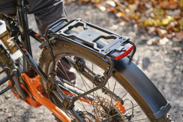 SKS Gep&auml;cktr&auml;ger Infinity Universal Montage an Sitzstrebe schwarz  Produktbild 5