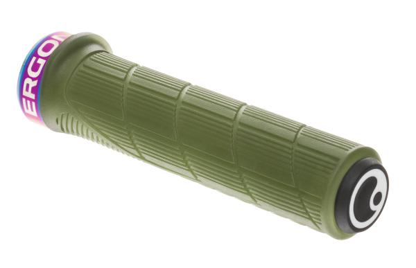 Ergon Lenkergriffe GD1 Evo Factory Frozen moss / oil slick  Produktbild 1