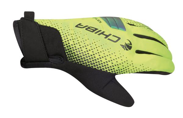 Chiba BioXCell Warm Winter Gloves screaming yellow L