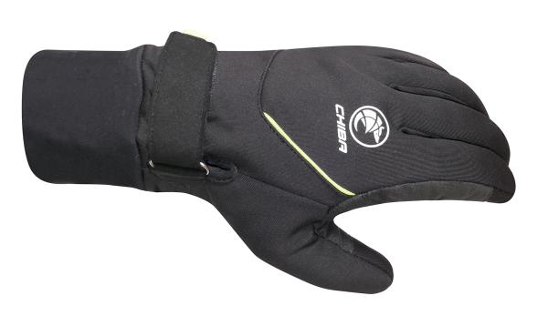Chiba Rain Pro Gloves black/screaming yellow XS
