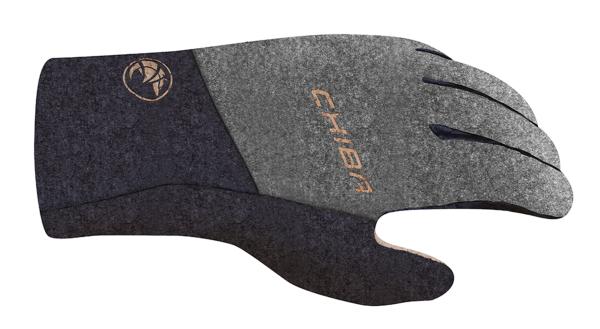 Chiba All Natural Gloves Waterproof dark grey S
