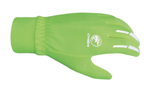 Chiba Thermofleece Gloves screaming yellow XS