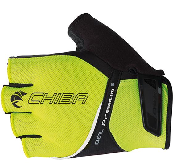 Chiba Gel Premium Gloves screaming yellow M