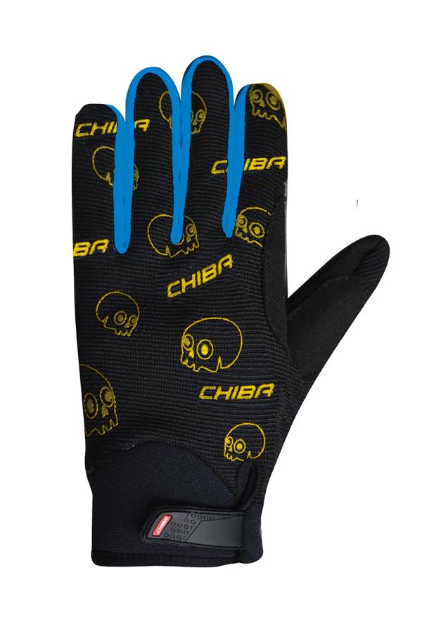 Chiba Bones Gloves schwarz/oceano L