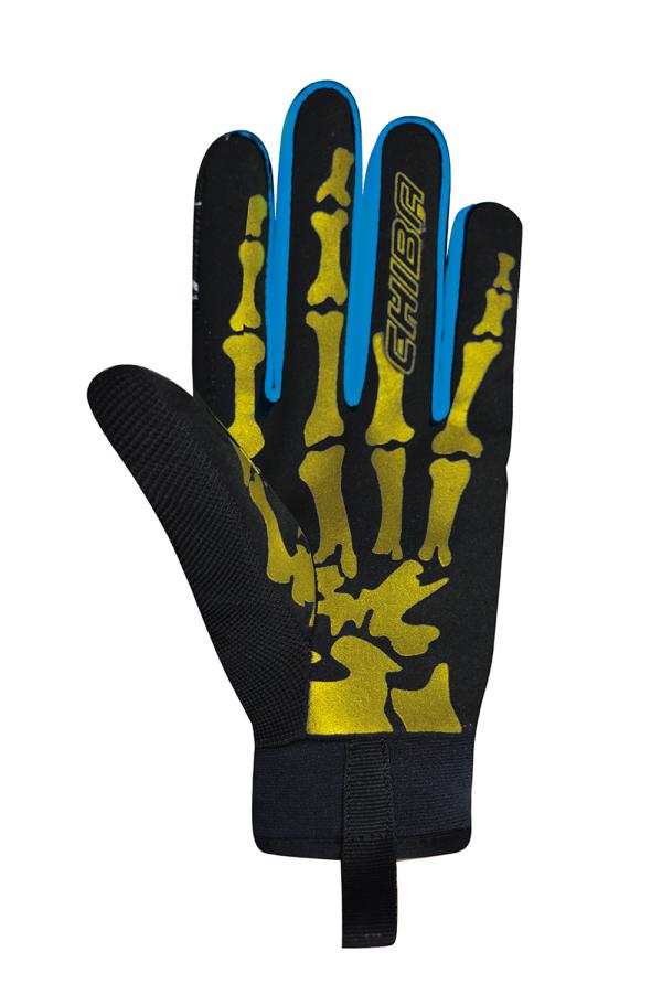 Chiba Bones Gloves schwarz/oceano L Produktbild 1