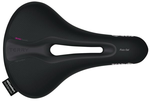 Terry Sattel Fisio Flex Gel Max Lady mit &Ouml;ffnung black 