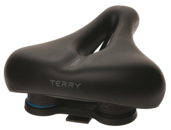 Terry Sattel Anatomica Flex Gel Man mit &Ouml;ffnung schwarz  Produktbild 3