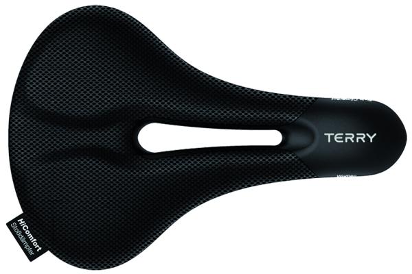 Terry Sattel Fisio ClimaVent Gel Max Lady mit &Ouml;ffnung black 