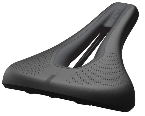 Terry Sattel Butterfly Exera Gel Max Lady mit &Ouml;ffnung black  Produktbild 3