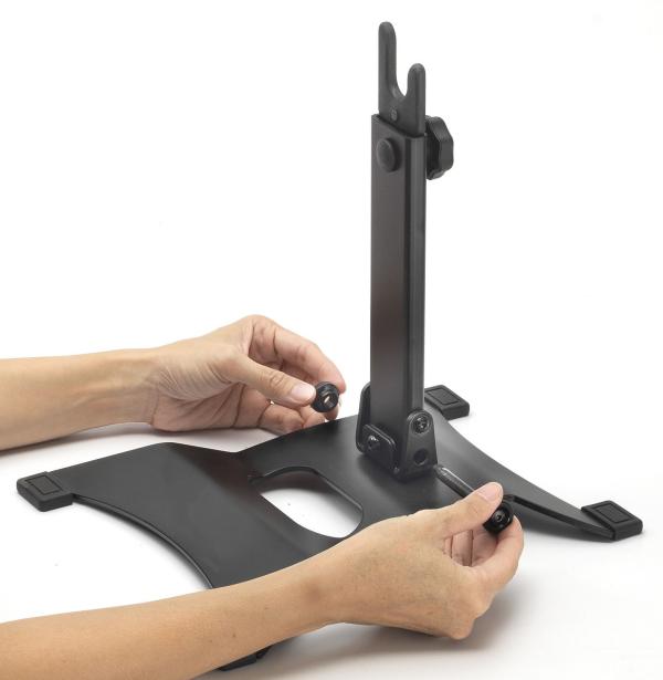 Ausstellungsst&auml;nder faltbar f&uuml;r 24-29" schwarz  Produktbild 2