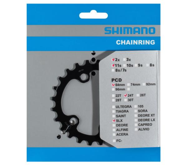 Shimano Kettenblatt SLX FC-M7000 24 Z&auml;hne BB 
