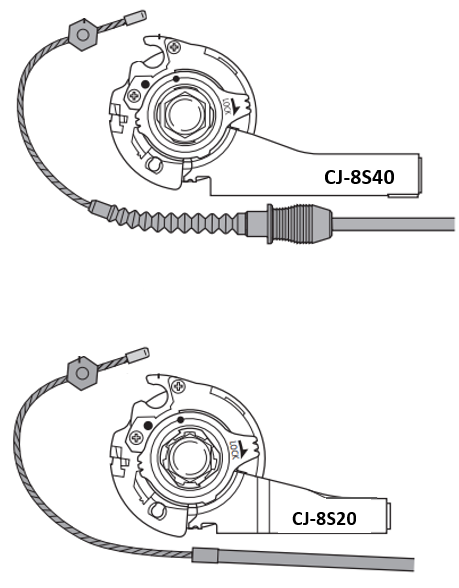 Shimano Schalteinheit CJ-8S40 komplett  Produktbild 1