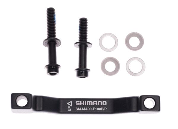 Shimano Adapter vorne/hinten SM-MA90 Postmount 140/160 > Postmount 160/180 mm Box 