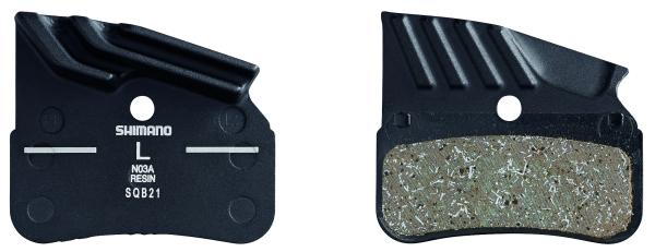 Shimano Bremsbel&auml;ge N03A Kunstharz mit Lamellen Paar 