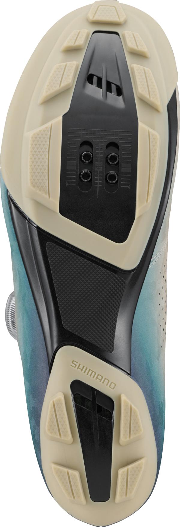 Shimano Men Gravel SH-RX6 Schuh SPD beige blue 42 Produktbild 4