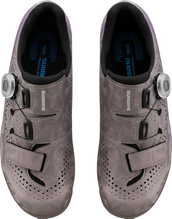 Shimano Women Gravel SH-RX6 Schuh SPD gray purple 38 Produktbild 3