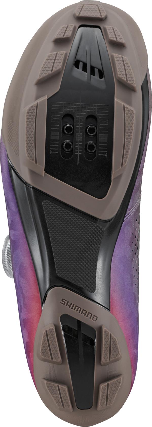 Shimano Women Gravel SH-RX6 Schuh SPD gray purple 38 Produktbild 4