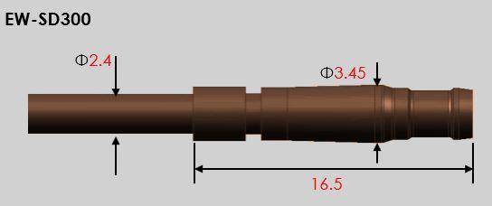 Shimano Elektro-Kabel EW-SD300 E-Tube/Di2 350mm intern schwarz Box  Produktbild 1