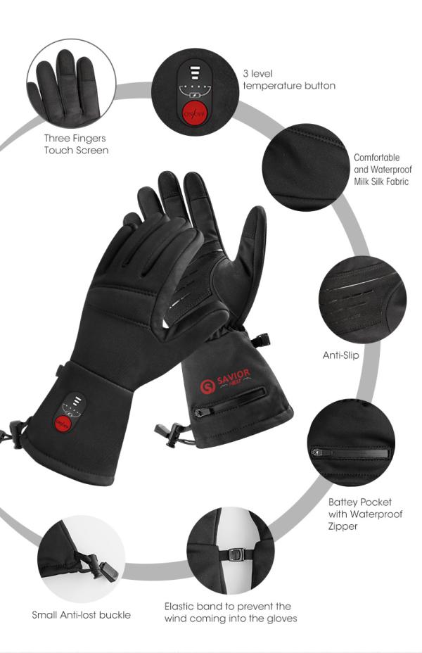 SAVIOR Bike Thin Thunder S18 Unisex Black XXL Produktbild 1