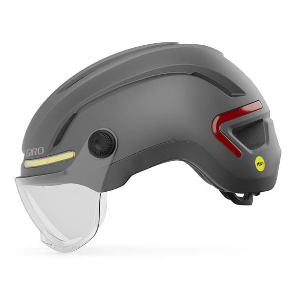 Giro Ethos LED Shield MIPS Helmet M 55-59 matte graphite Unisex Produktbild 1
