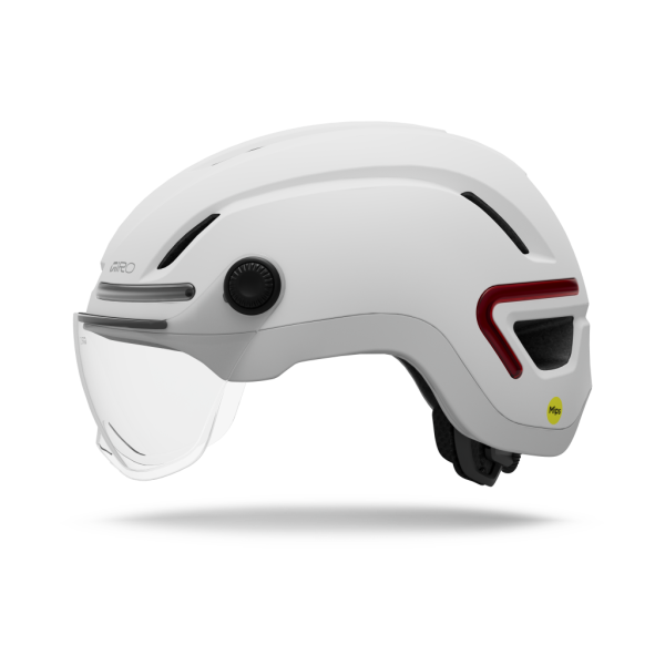 Giro Ethos MIPS LED Shield M 55-59 matte white Unisex Produktbild 1